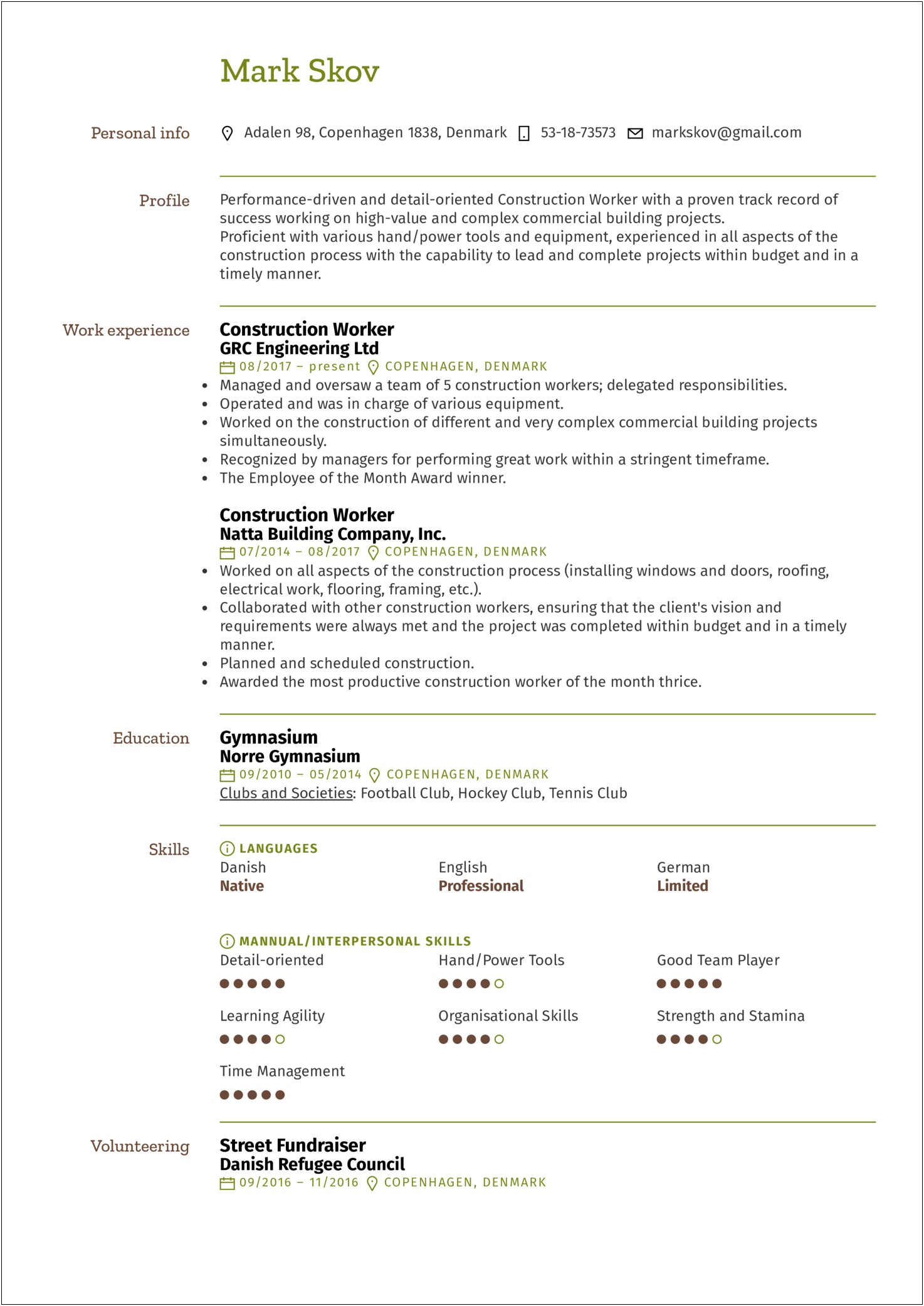 Better Word For Detail Oriented Resume