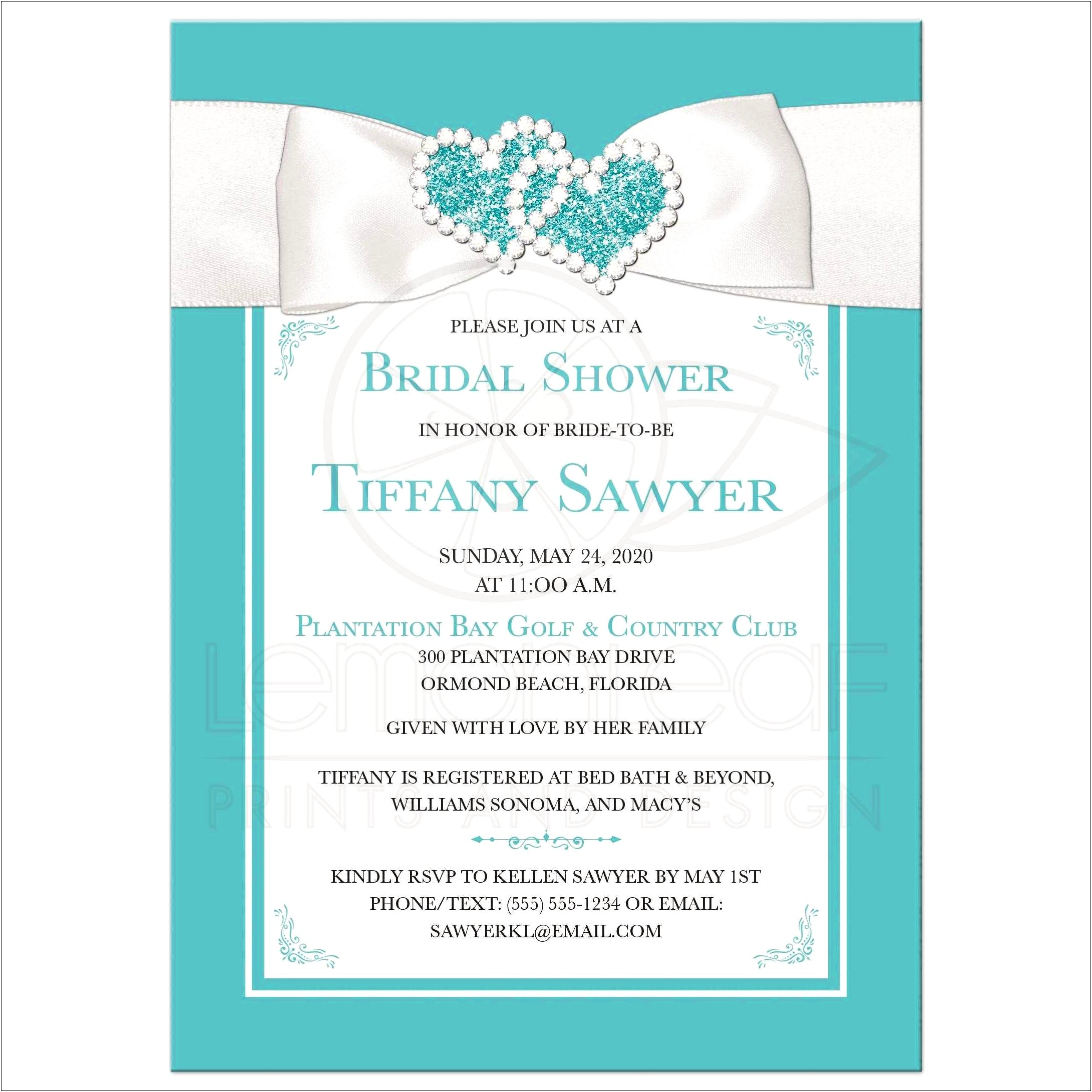 Bridal Shower Invites Vs Wedding Invites