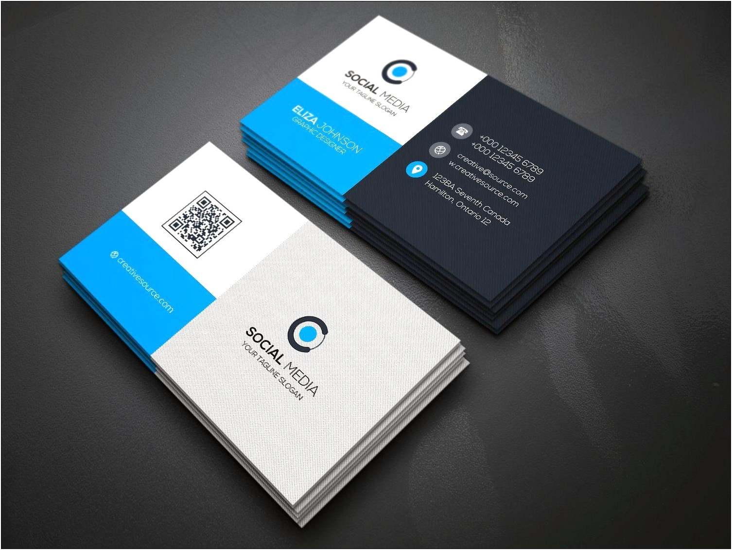 Business Card Bleed Out Template Download