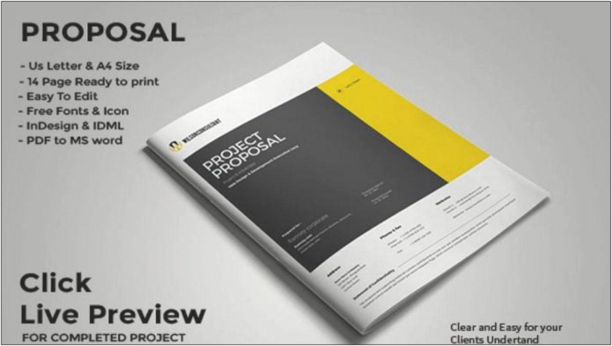 Business Proposal Template Microsoft Word Download
