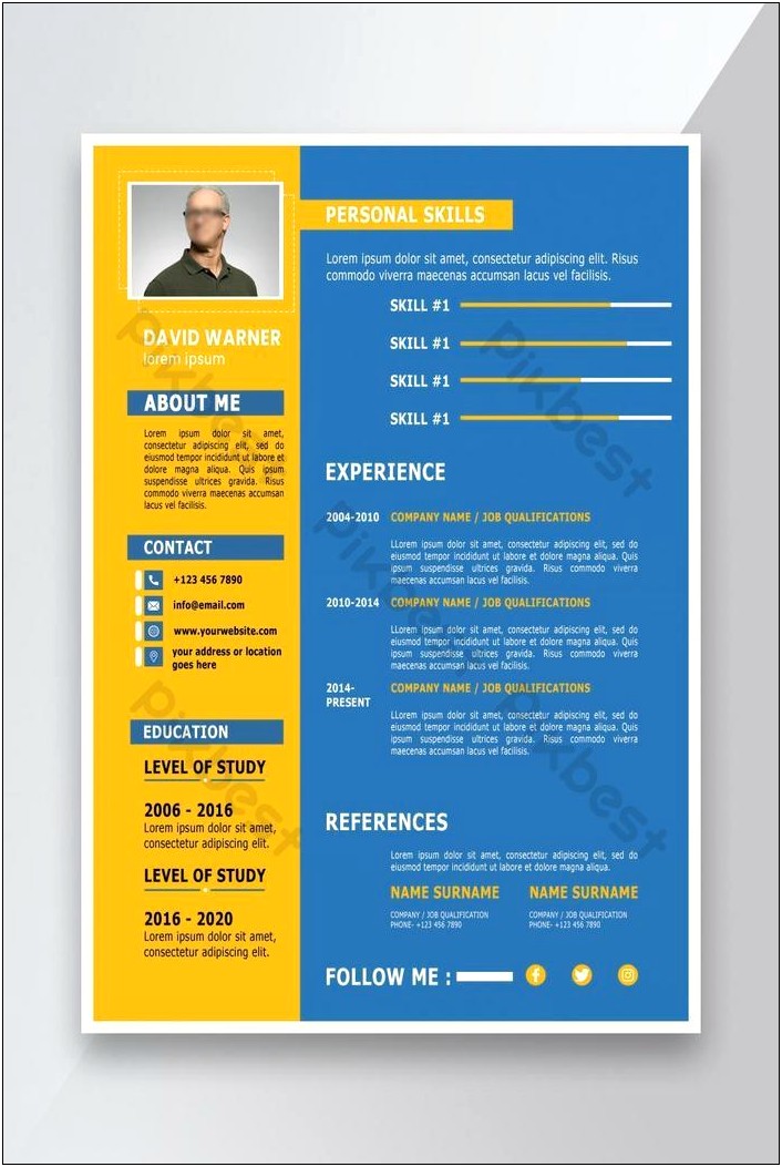 Business Resume Cover Letter Free Downloadable Template