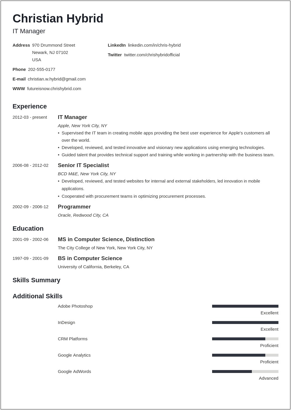 Ca Articleship Resume In Word Format