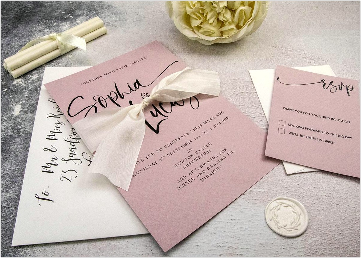 Calligraphy Font For Wedding Invitation Envelopes