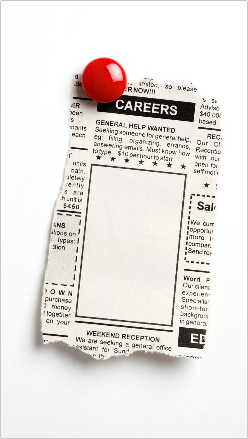 Can False Job Advertisements Use My Resume