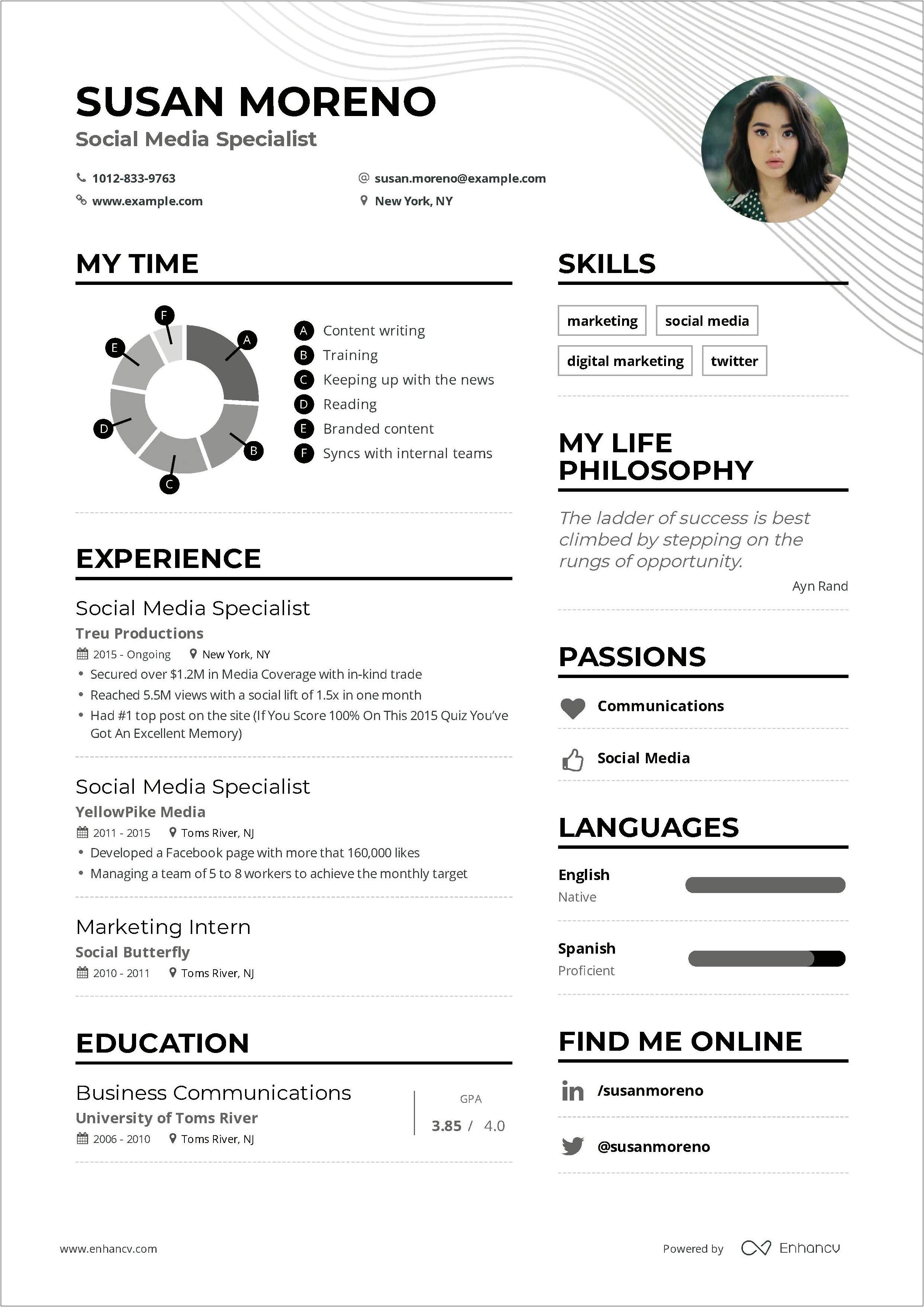Can You Put Social Media Skills On Resume
