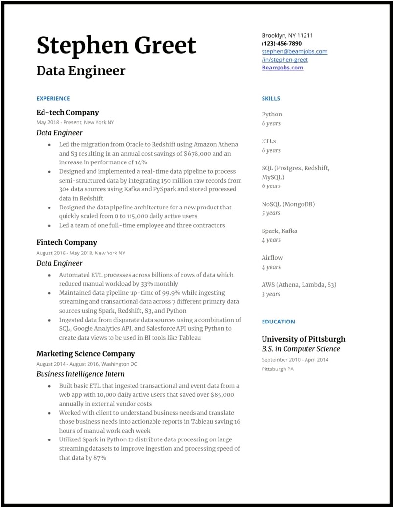 Career Objective In Resume Data Analyst