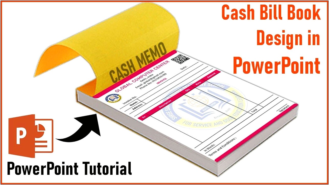 Cash Receipt Template Manual Books Available For Download