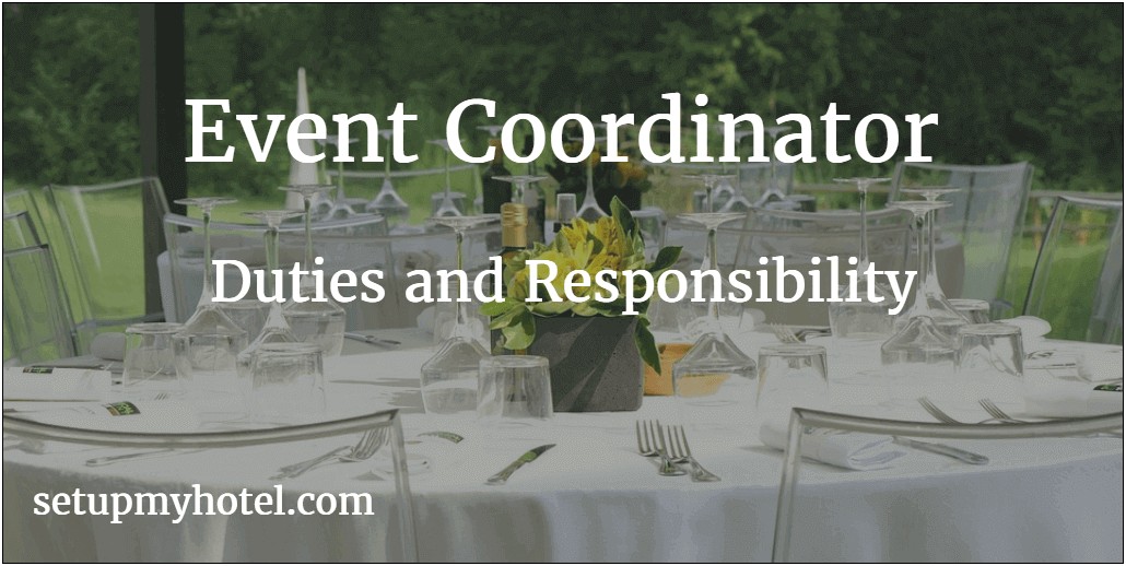 Catering Banquet Host Job Description For Resume