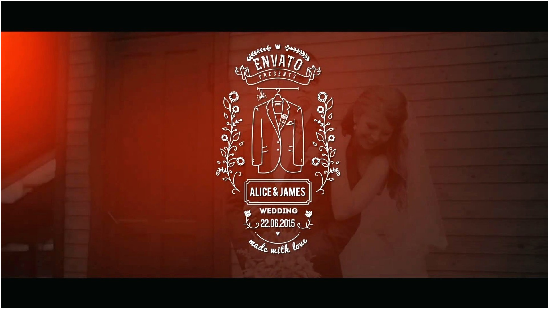 Characters Wedding Invitation Videohive Free Download