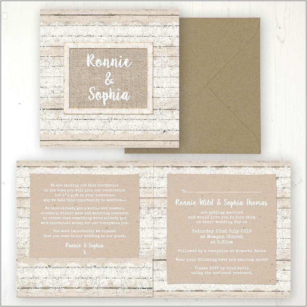 Cheap Wedding Invitations With Rsvp On Back 2019