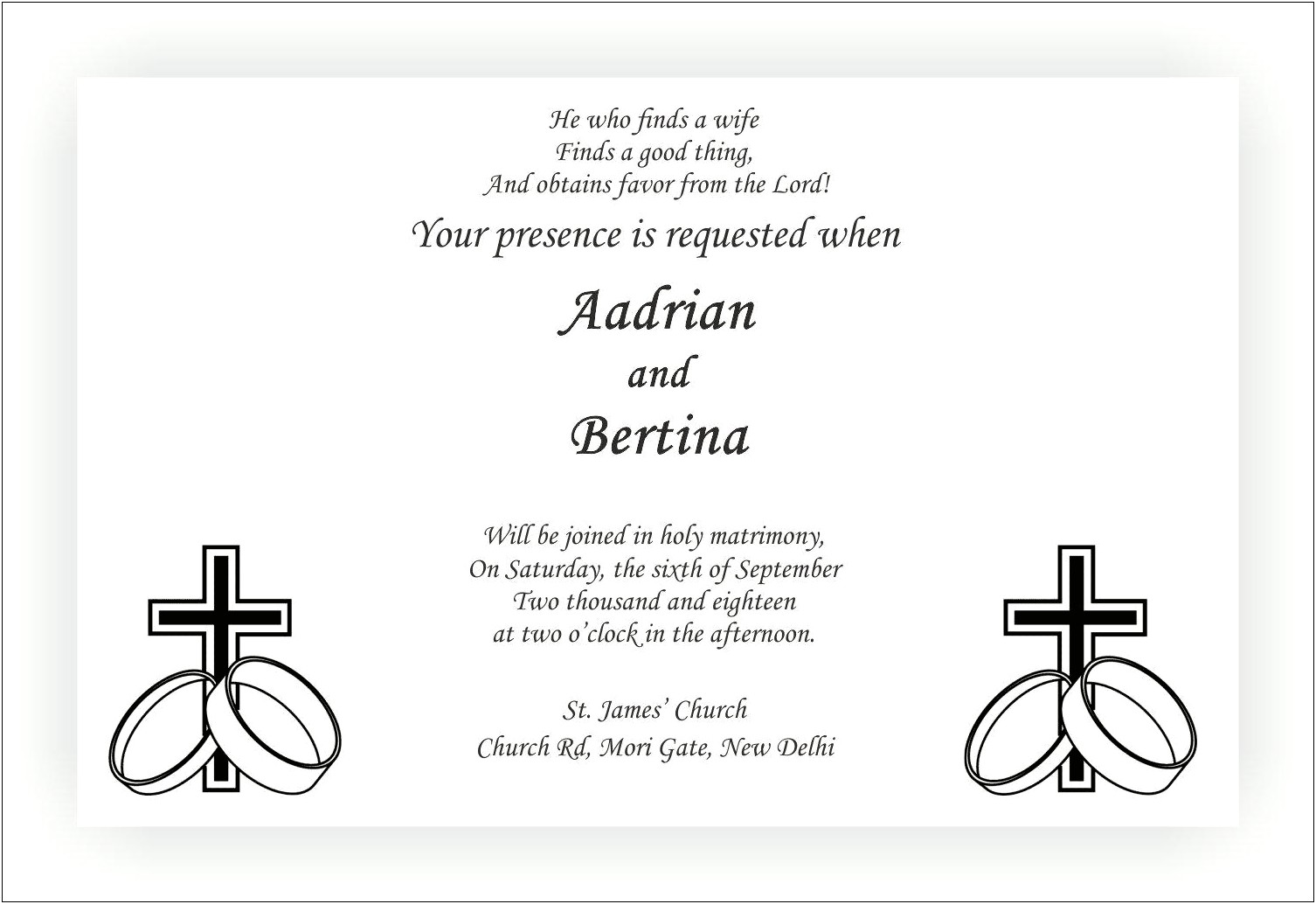 Christian Quotes To Put On Wedding Invitations
