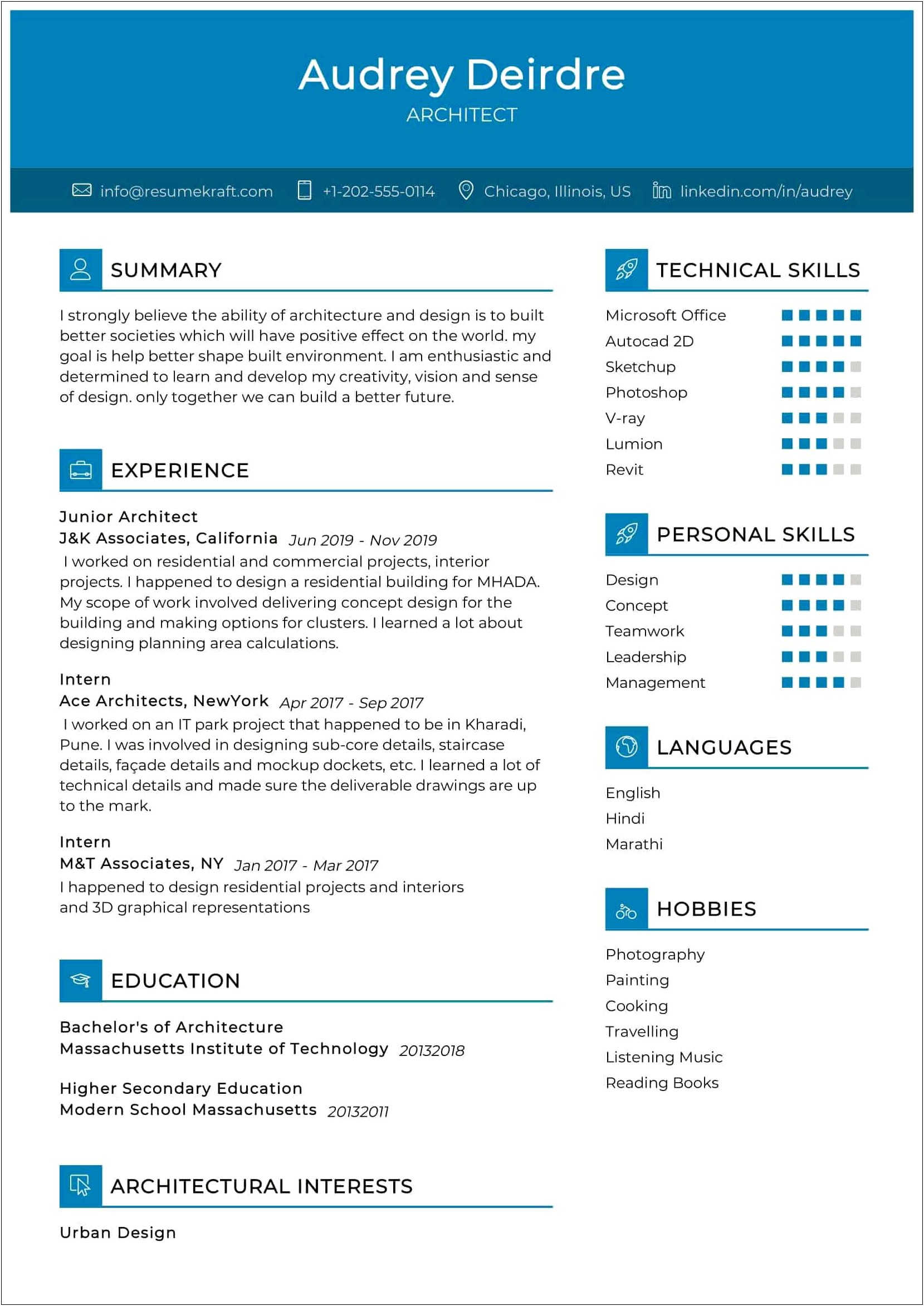 Computer Systems Engineers Architects Resume Sample