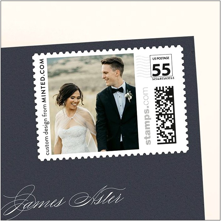 Cool Postage Stamps For Wedding Invitations