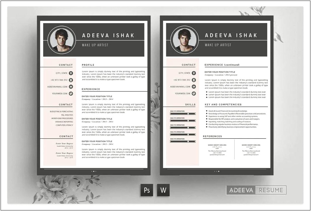 Cool Resume Templates For Word Free