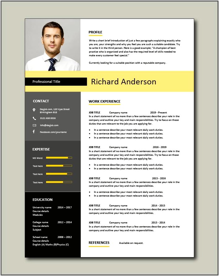 Corporate Paralgal And Director Of Safety Resume Template