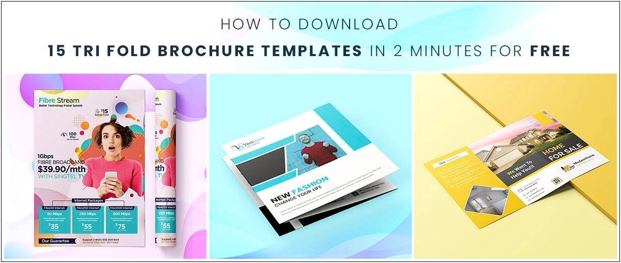 Corporate Tri Fold Brochure Template 2 Download
