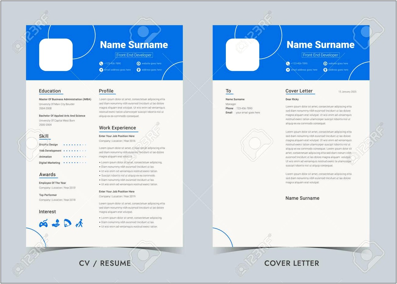 Cover Letter For A Resume Templetes
