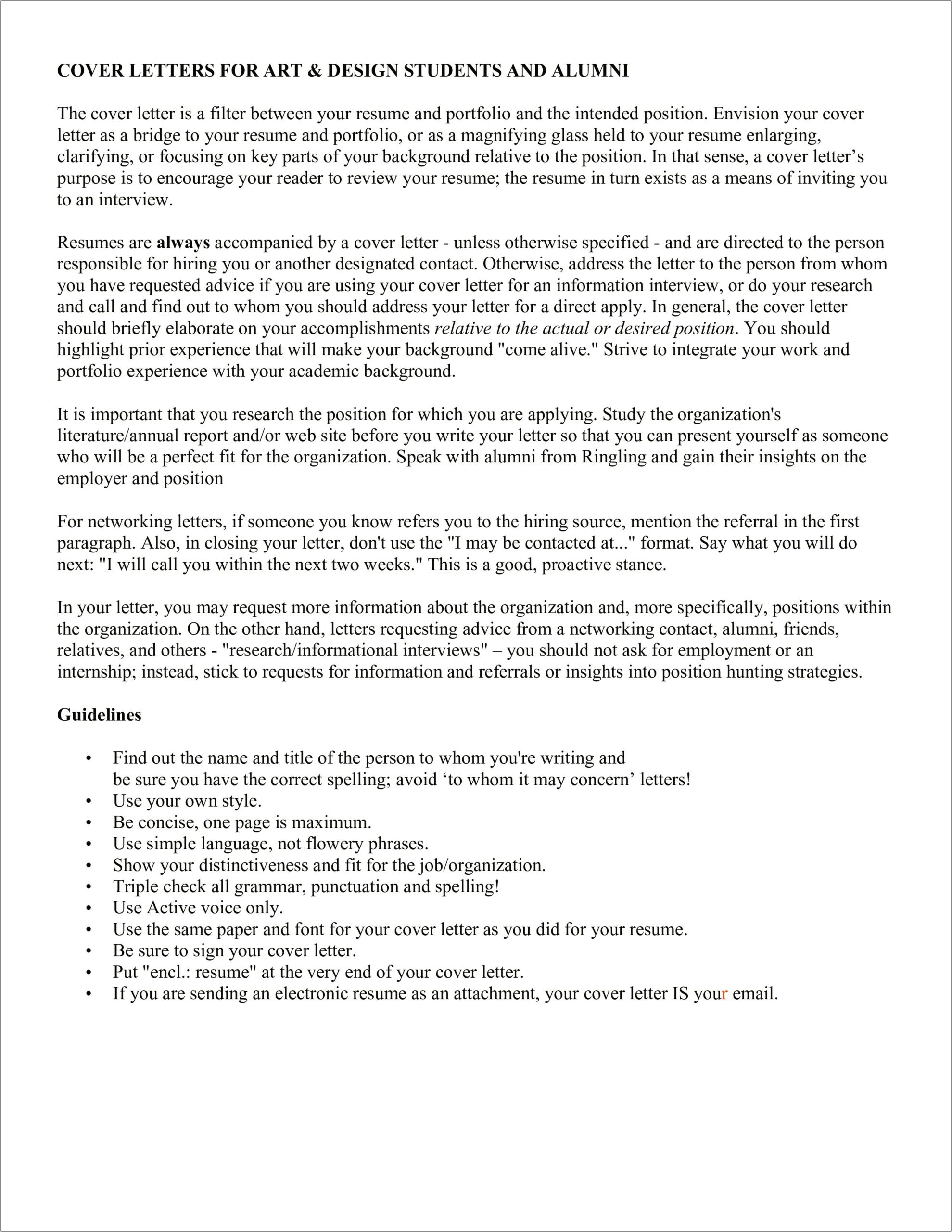 Cover Letter Resume Well Organized Clear