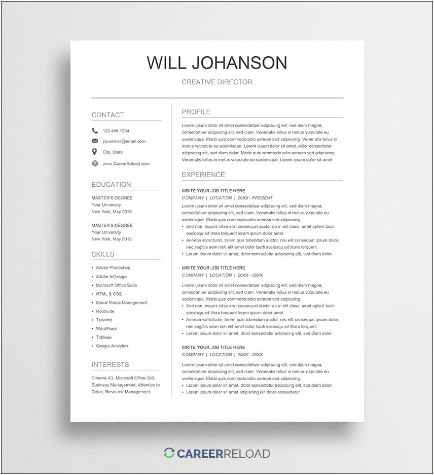Cover Page Templates Resume Google Docs