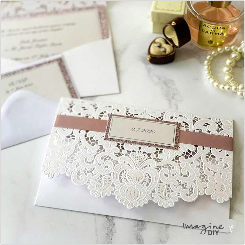 Cream Lined Envelopes For Wedding Invitations