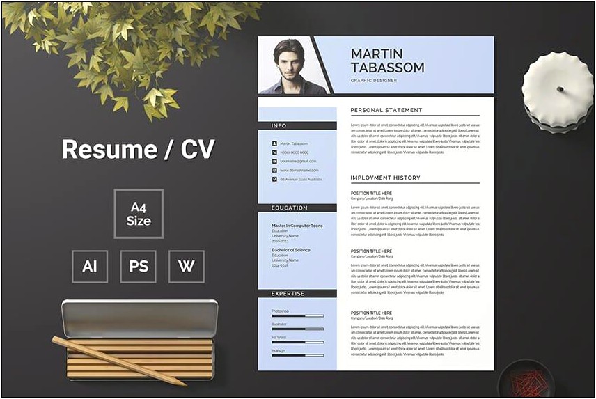 Create A Resume Template On Word
