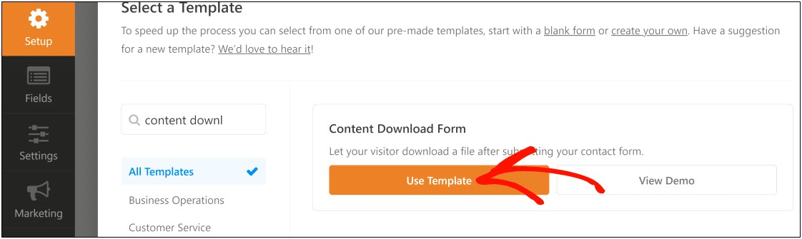 Create Templates Customers Can Instantly Download