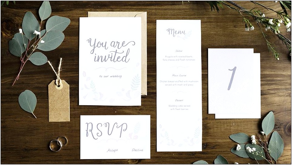 Create Your Own Wedding Invitations Free Adobe