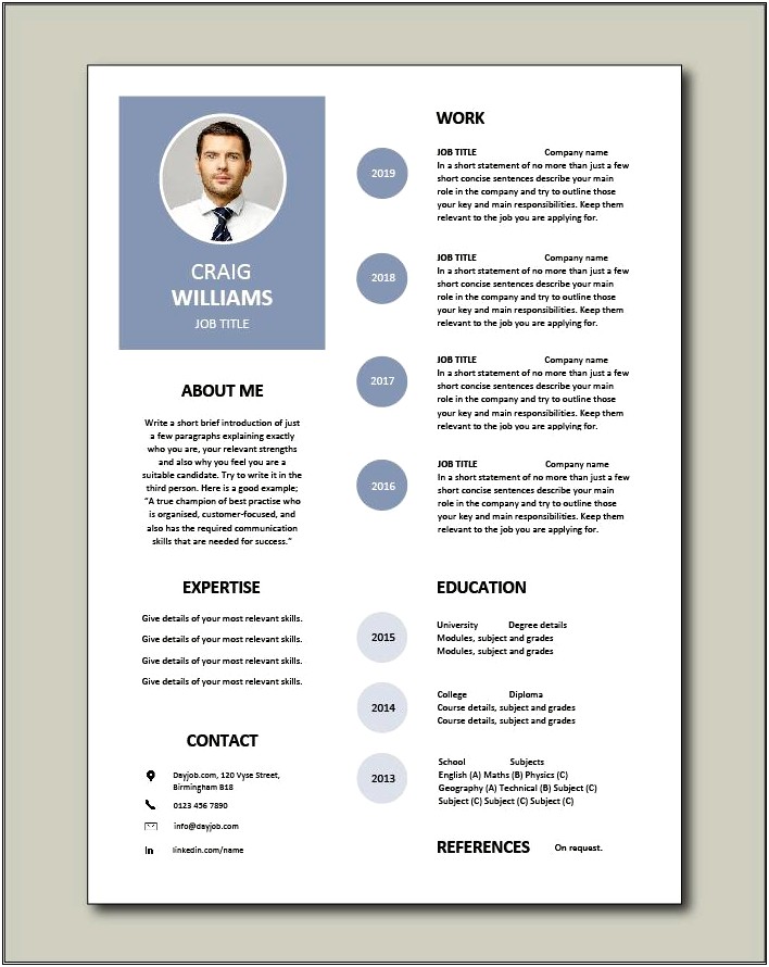 Creating A Hard Resume For Free