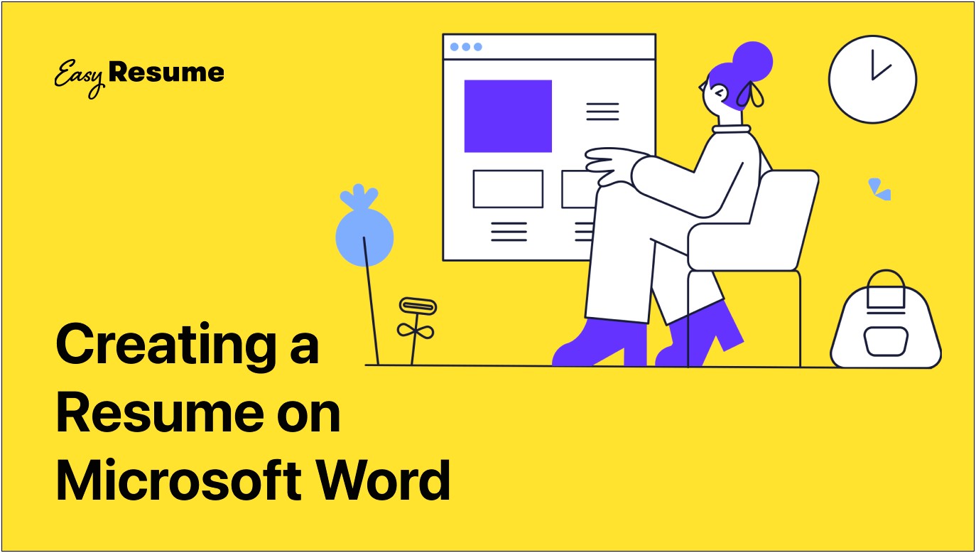 Creating A Resume Using Microsoft Word 2010