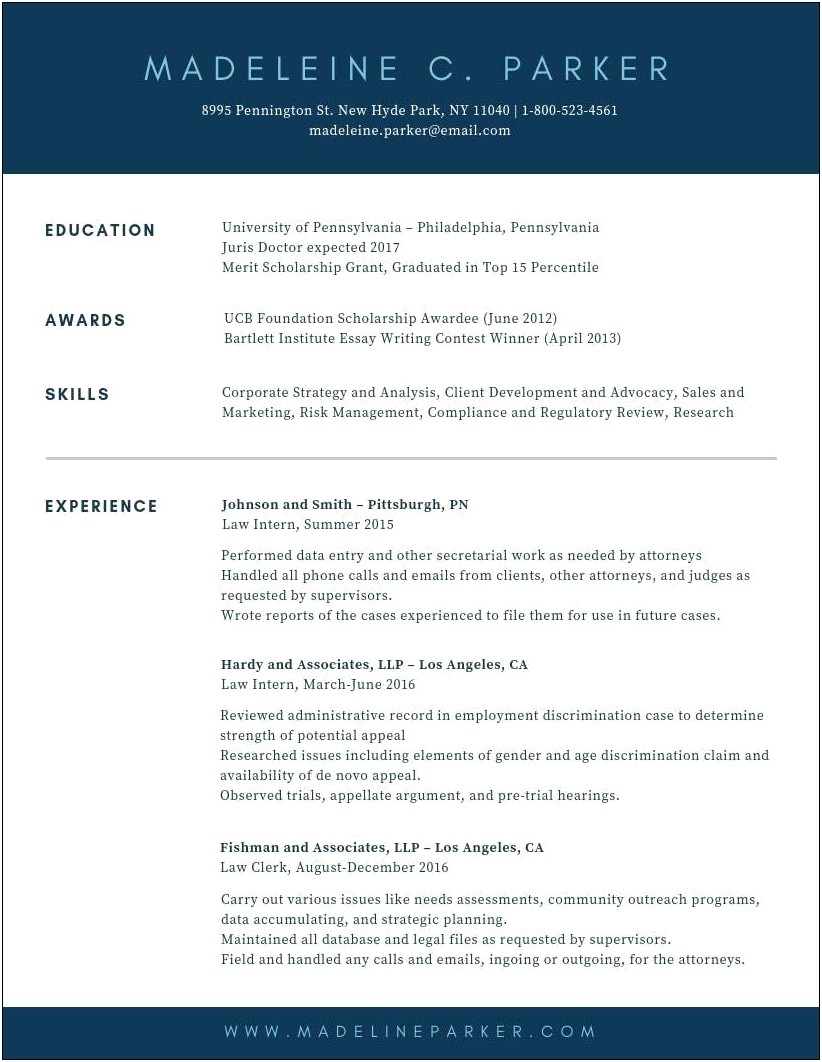 Creative Or Traditional Resume For University Jobs