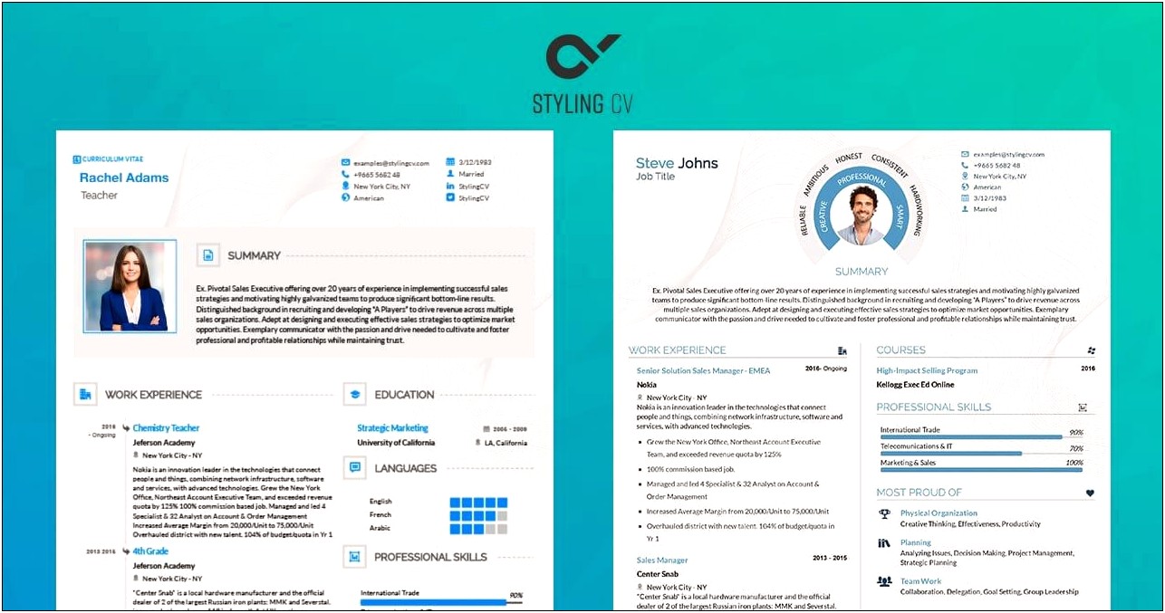 Creative Resume Maker Online Free Without Login