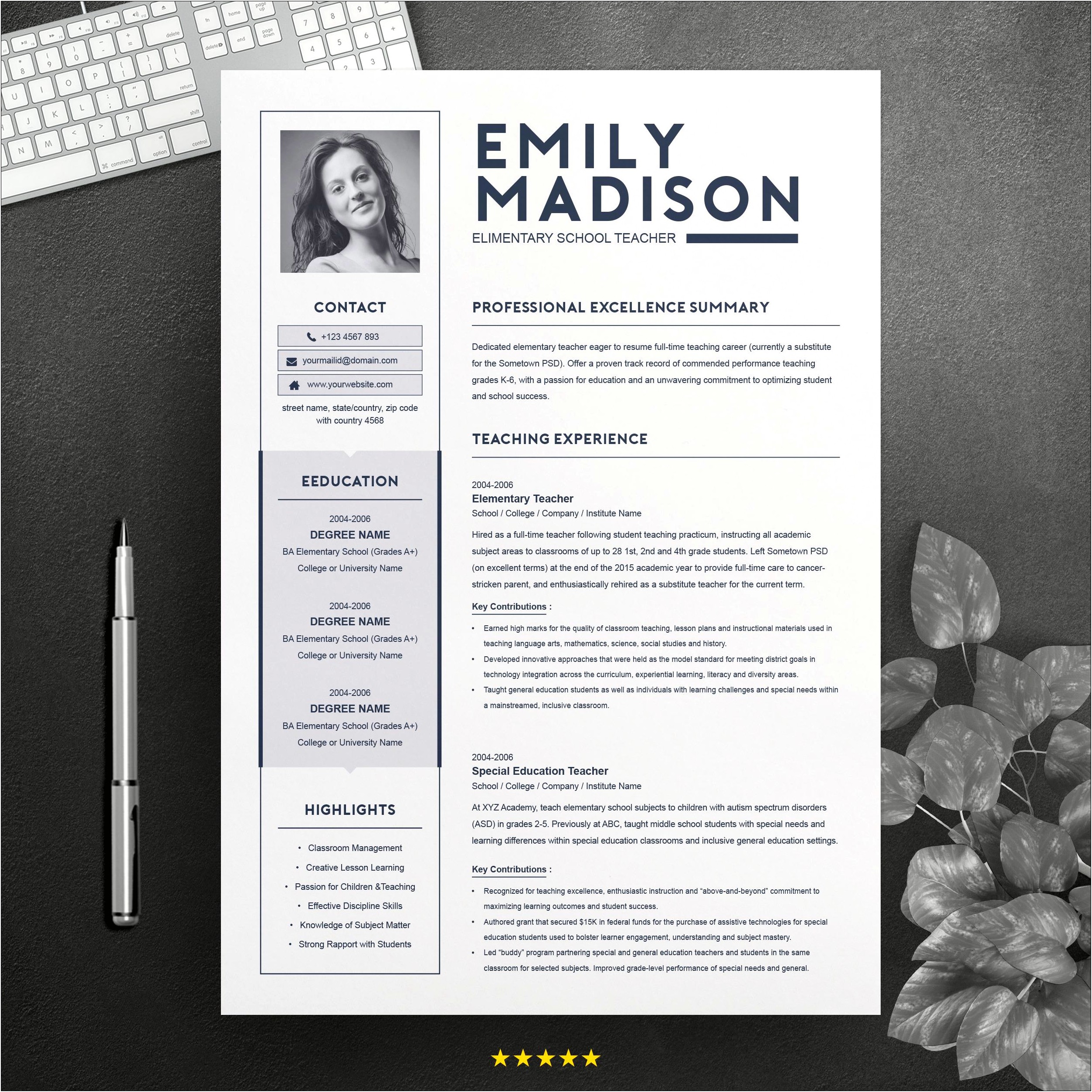Creative Resume Templates Free Download Word Http