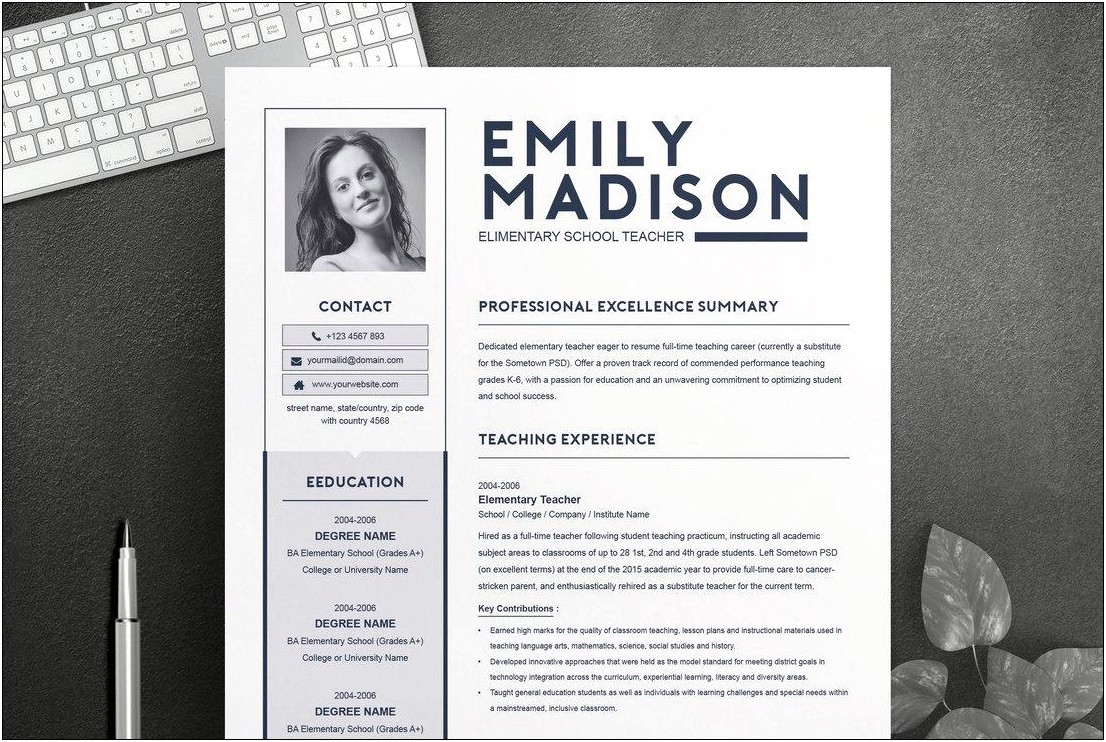 Creative Resume Templates Free For Word