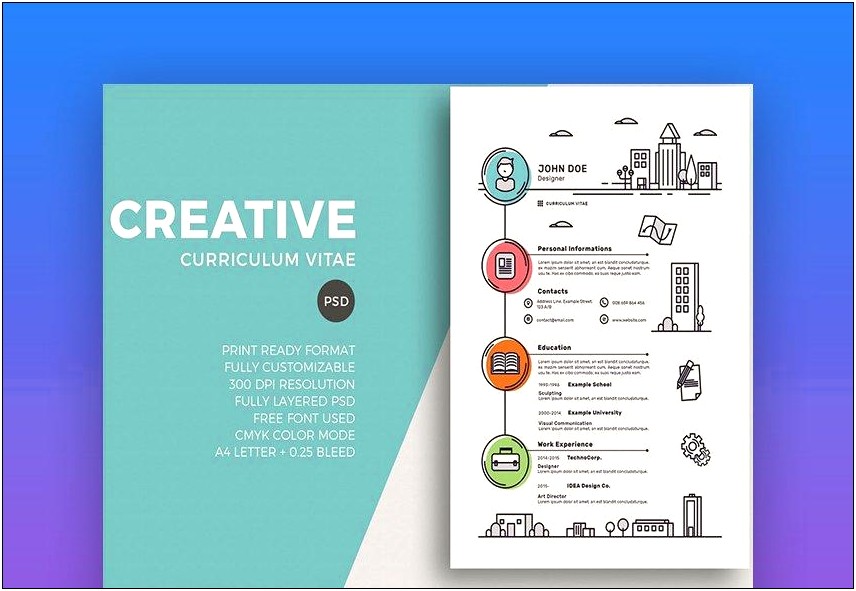 Creative Resume Templates Microsoft Word Free