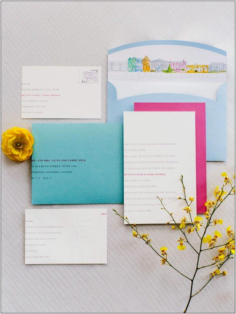 Creative Ways To Address Wedding Invitation Envelopes