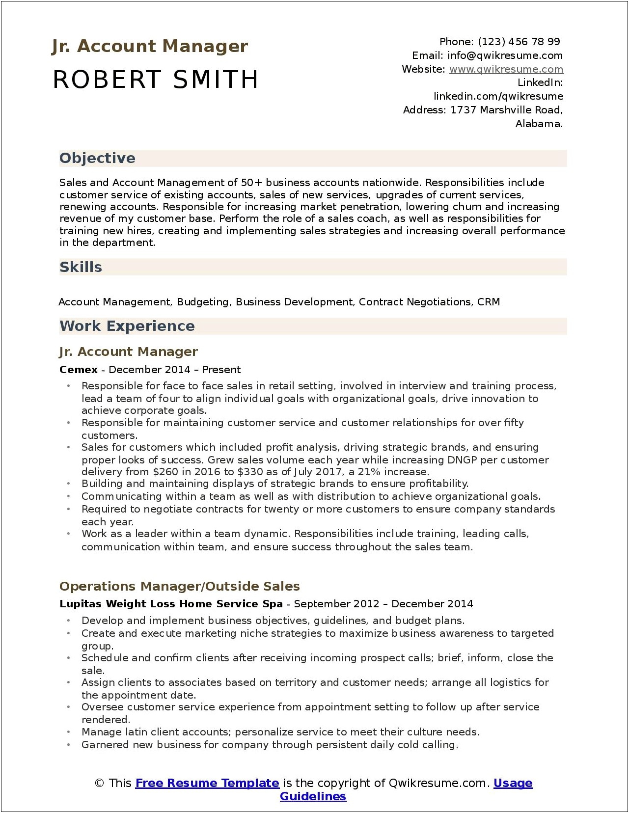 Customer Service Manager Resume Samples Free