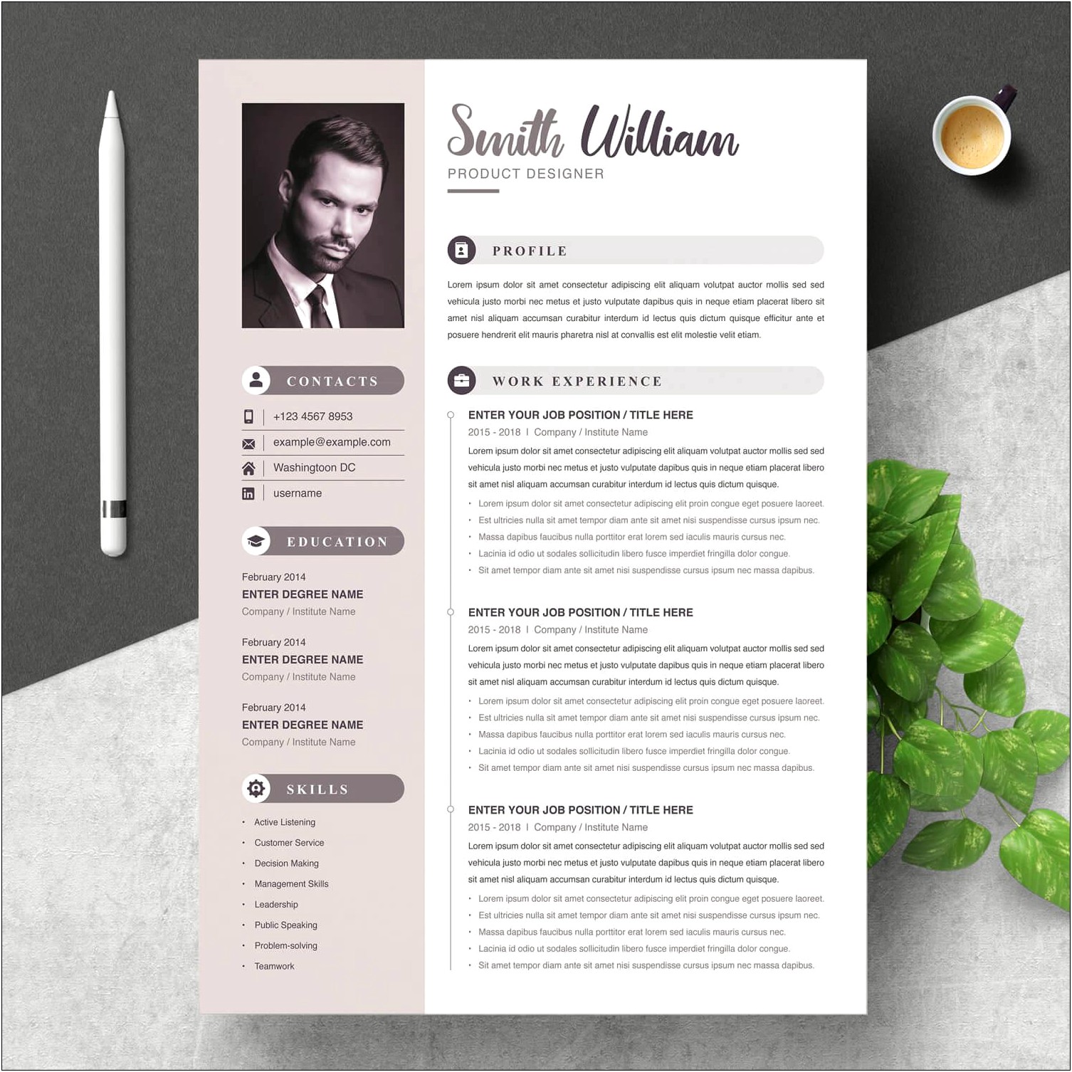 Customer Service Resume Template Free Download
