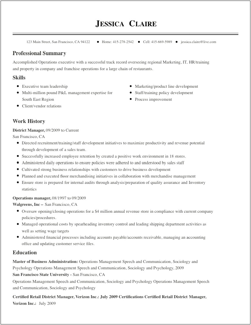 Customer Service Work From Home Resume
