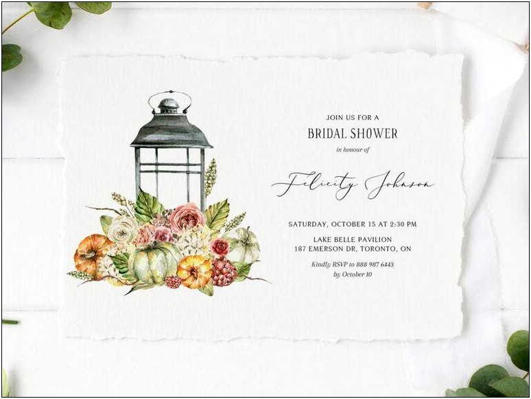 Cute Pictures For Couple's Wedding Shower Invitation