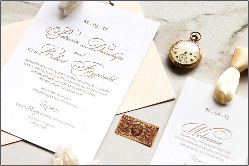 Decline A Wedding Invitation Because Of Last Minute