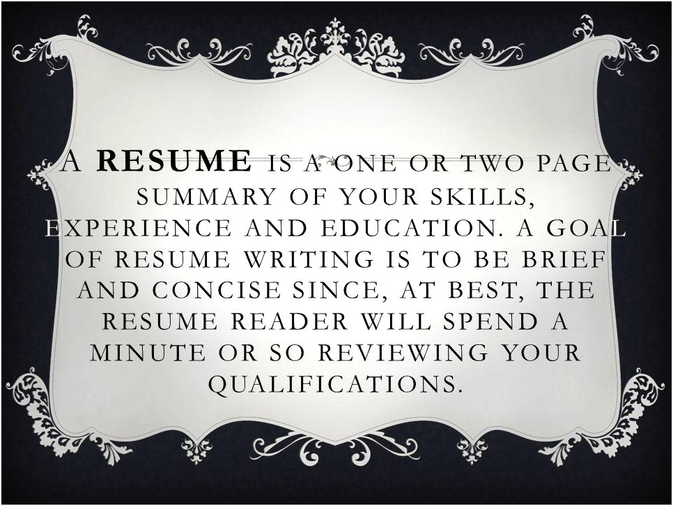 Difference Between Qualifications And Skills On Resume