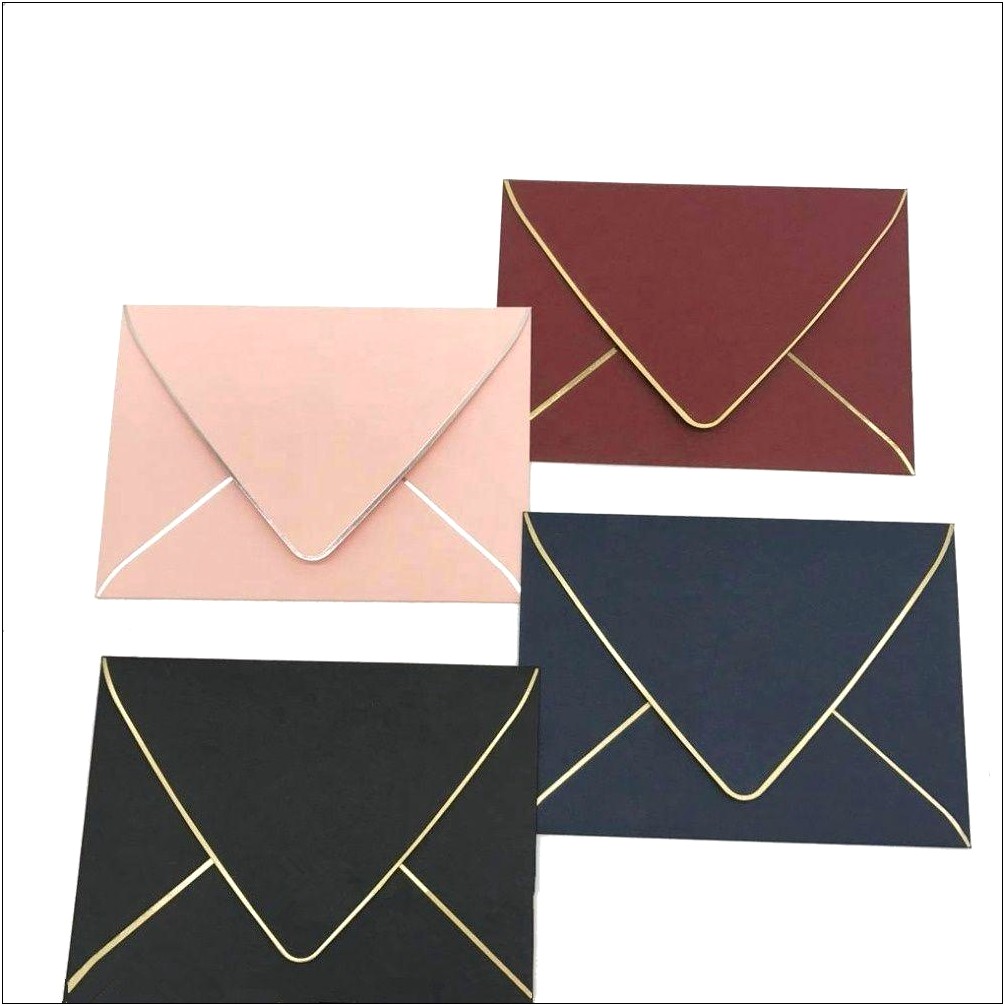 Different Sizes For Envelopes For Wedding Invitations