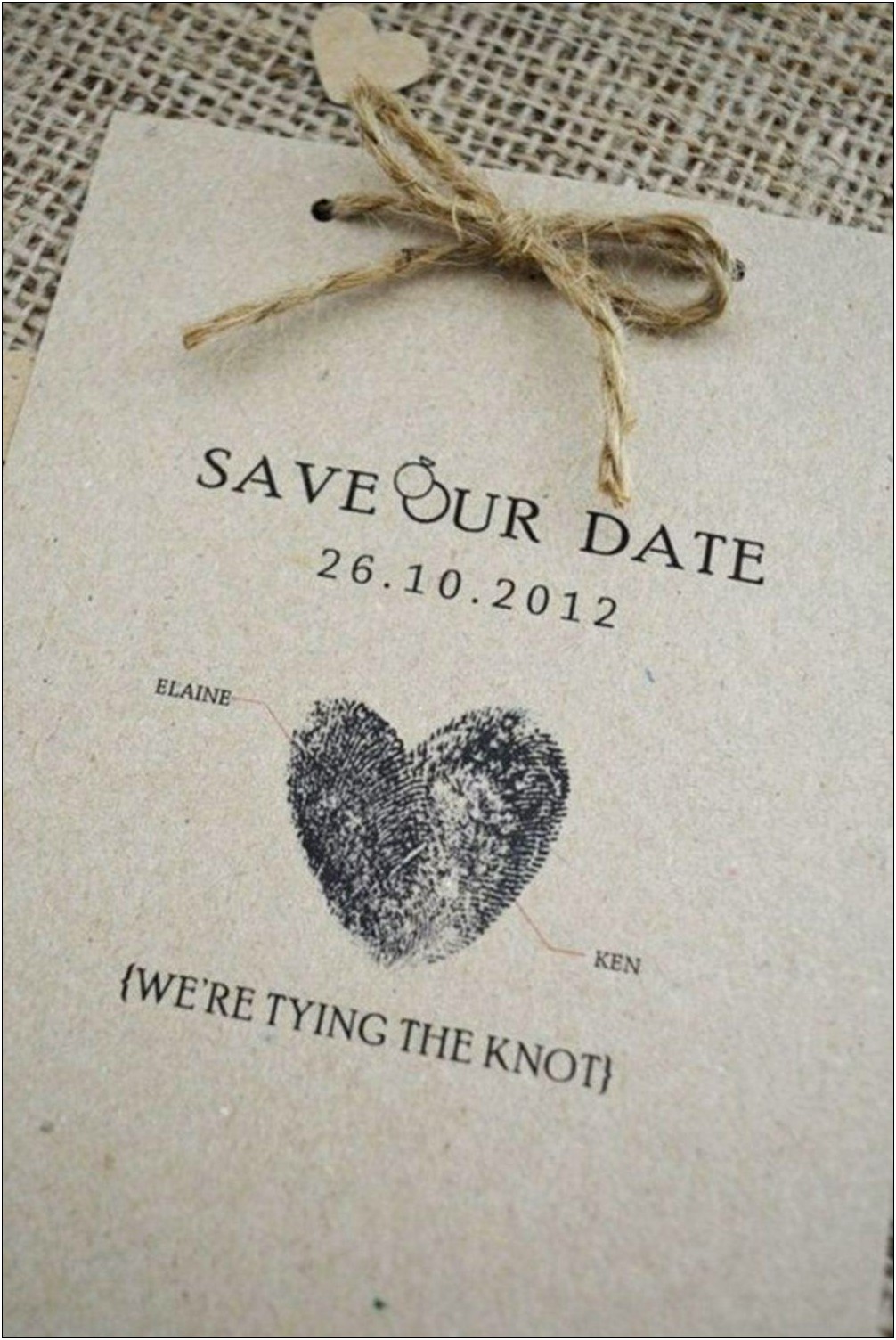 Diy Wedding Invitations Tie The Knot
