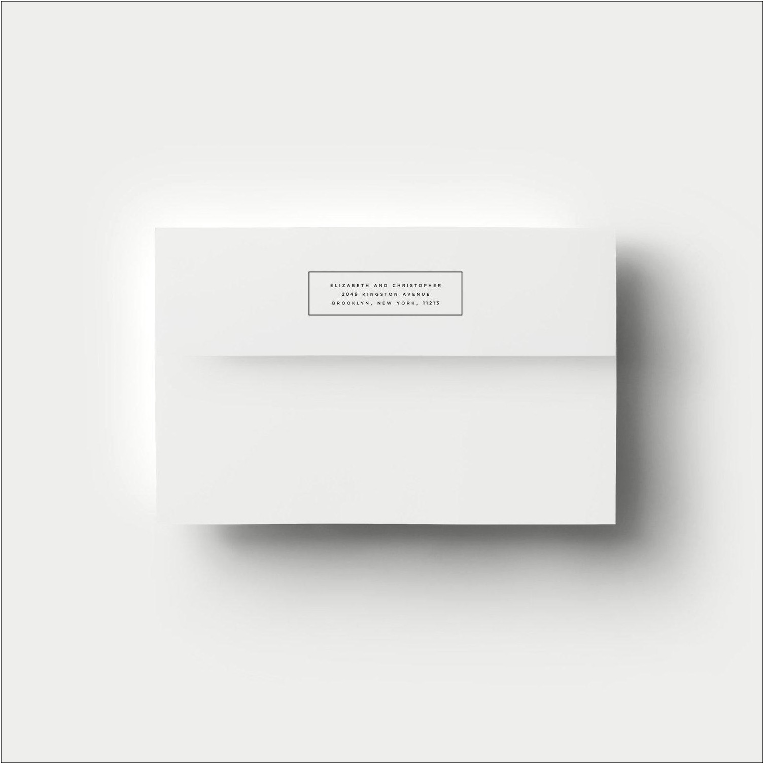 Do You Need Double Envelopes For Wedding Invitations