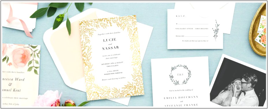 Do You Send Wedding Invites To Evening Guests