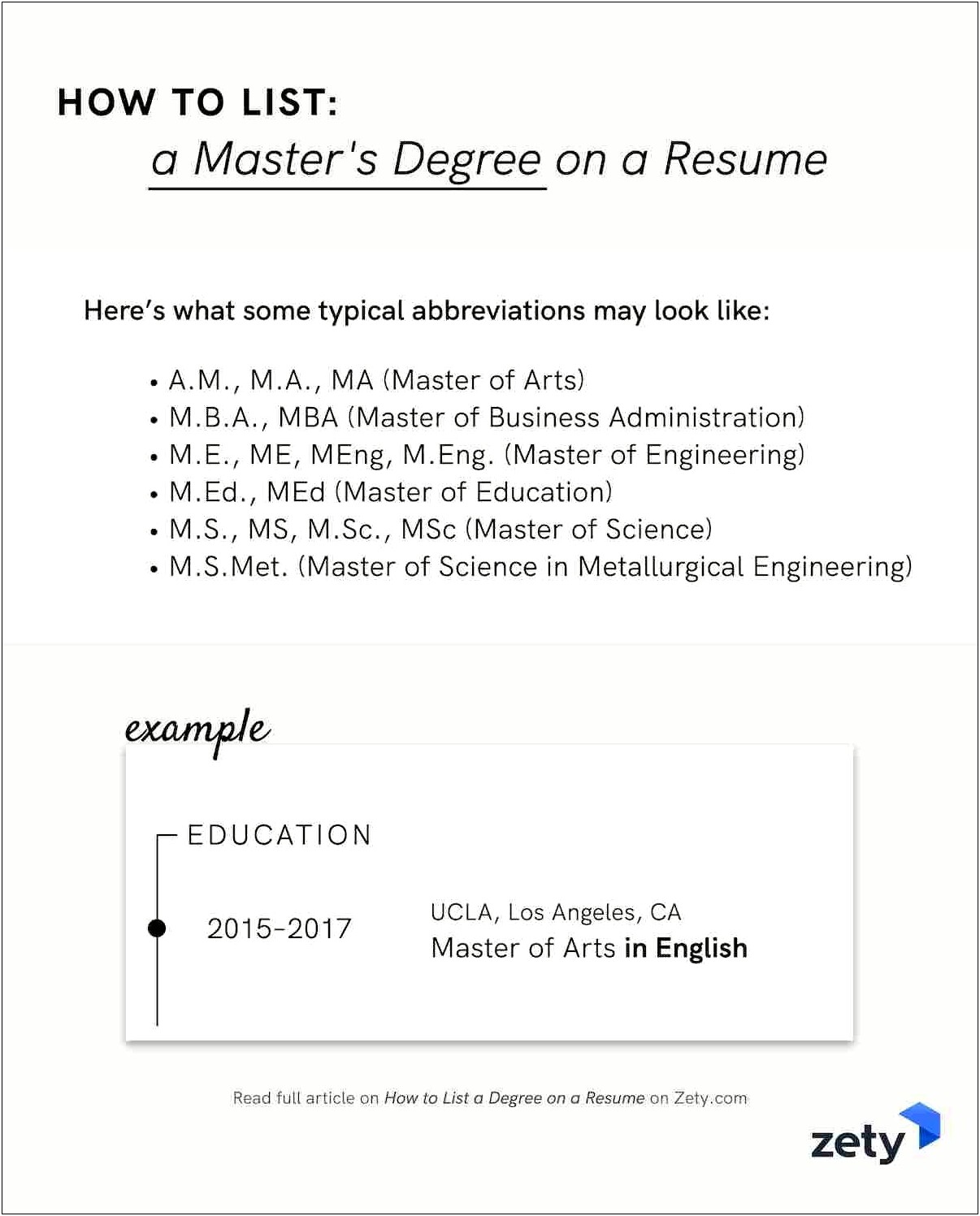 Does College Degree Look Good On A Resume