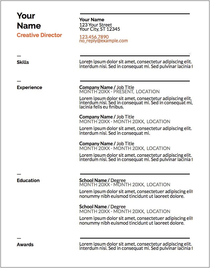 Does Google Drive Have More Resume Templates