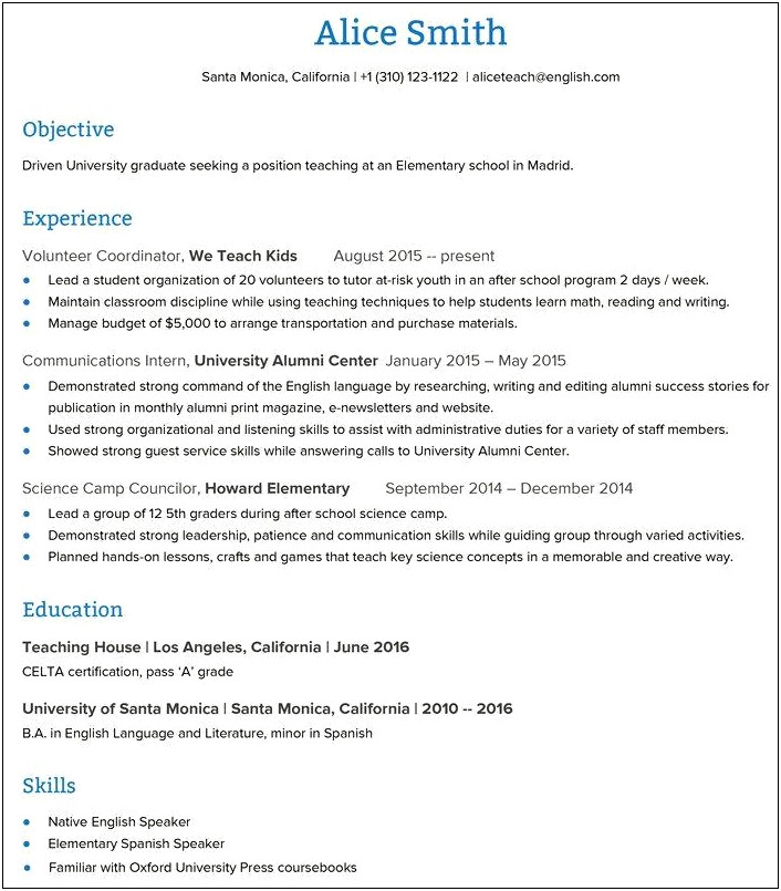 Does Teaching English Abroad Look Good On Resume