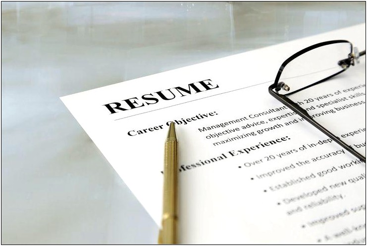 Does Your Resume Objective Need A Period