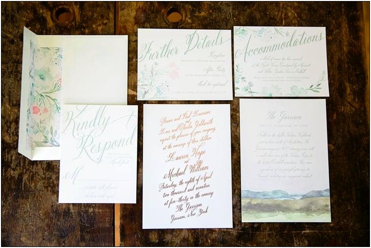 Doing Your Own Calligraphy Wedding Invitations